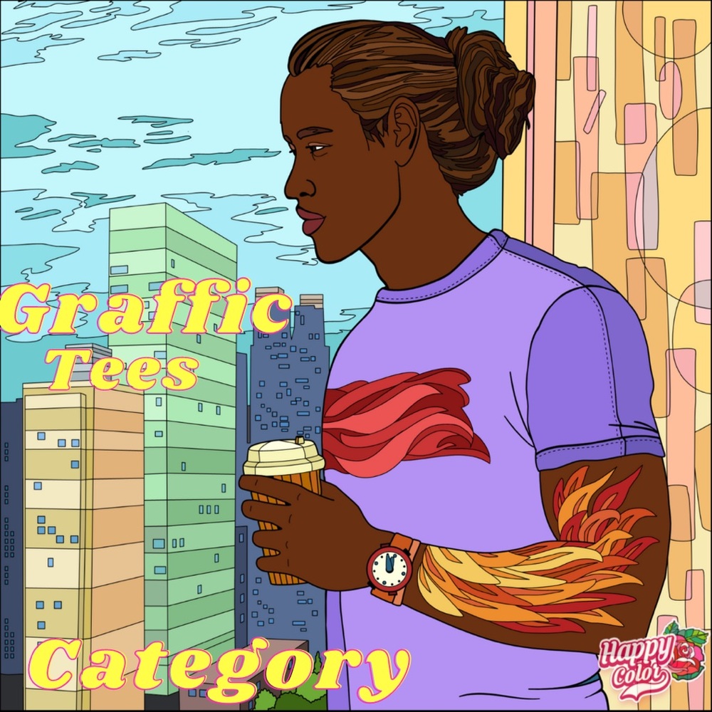 Men’s Graphic Tees Category
